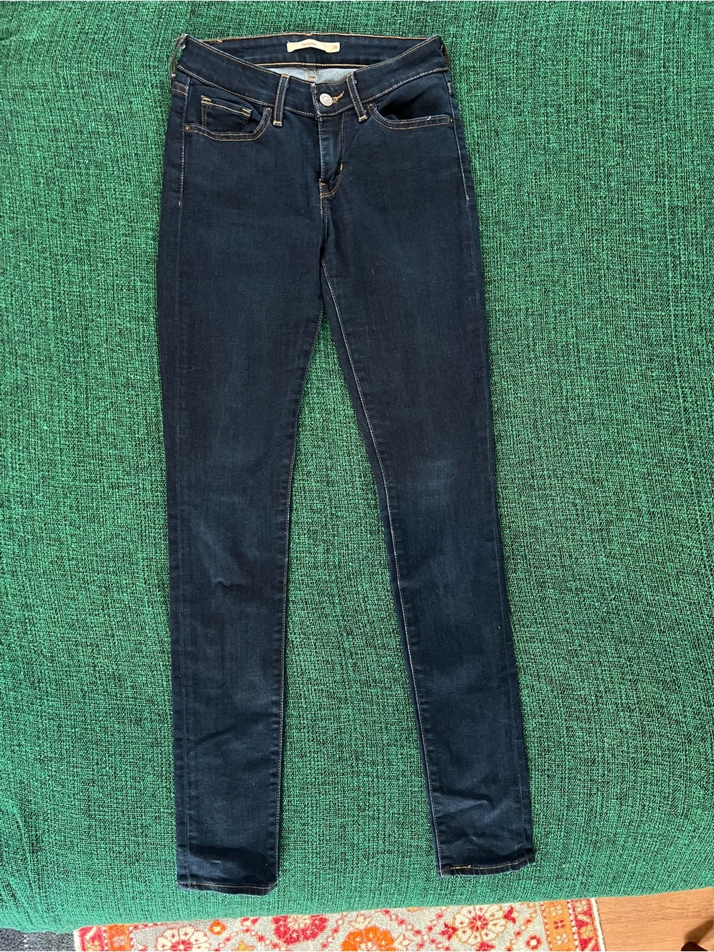 Levi’s 711 Skinny Dark Wash Length 34